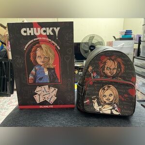 GlamLite Chucky Bundle + Funko Backpack (Opened)